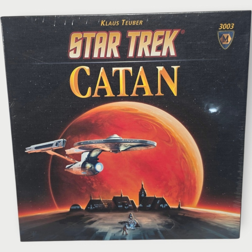 Catan Star Trek Board Game - MFG3003 Brand New Factory Sealed Plastic RARE